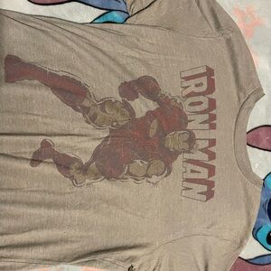 Old Navy Iron Man Graphic Tee - Brown